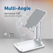 Promate Anti Slip Multi lvel Tablet Stand White Promate Anti Slip Multi lvel Tablet Stand White