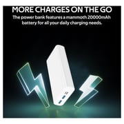 Promate Power Bank 20000mAh White Promate Power Bank 20000mAh White