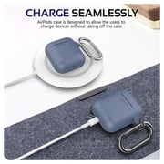 Promate GRIPCASE AirPods Case Navy Blue Promate GRIPCASE AirPods Case Navy Blue