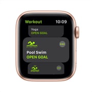 Apple Watch SE GPS 40mm Gold Aluminum Case with Pink Sand Sport Band Apple Watch SE GPS 40mm Gold Aluminum Case with Pink Sand Sport Band