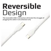 Promate USB-C To USB-C Cable 2m White Promate USB-C To USB-C Cable 2m White