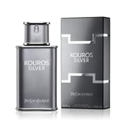 Yves Saint Laurent Kouros Silver Eau De Toilette 100ml For Men Yves Saint Laurent Kouros Silver Eau De Toilette 100ml For Men