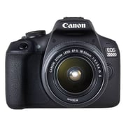 Canon EOS 2000D DSLR Camera Black With 18-55mm IS II Lens Kit Canon EOS 2000D DSLR Camera Black With 18-55mm IS II Lens Kit