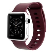 Promate RARITY 42ML Apple Watch Band 42 - Maroon Promate RARITY 42ML Apple Watch Band 42 - Maroon