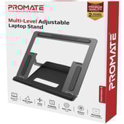 Promate Multi Level Adjustable Laptop Stand Silver Promate Multi Level Adjustable Laptop Stand Silver