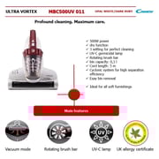 Candy Vacuum Cleaner 0.3 Litres MBC500UV003 Candy Vacuum Cleaner 0.3 Litres MBC500UV003
