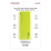 Promate Power Bank 10000mAh Green Promate Power Bank 10000mAh Green