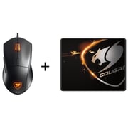 Cougar CGR-MINOS XC Wired Gaming Mouse + Mouse Pad 260x210mm Combo Cougar CGR-MINOS XC Wired Gaming Mouse + Mouse Pad 260x210mm Combo