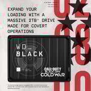 Western Digital COD Black Ops Cold War SE HDD 2TB Black WDBAZC0020BBKWESN Western Digital COD Black Ops Cold War SE HDD 2TB Black WDBAZC0020BBKWESN