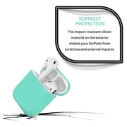 Promate SILICASE Silicon Case For AirPods Green Promate SILICASE Silicon Case For AirPods Green