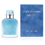 Dolce & Gabbana Light Blue Eau Intense Perfume For Men 100ml Eau de Toilette Dolce & Gabbana Light Blue Eau Intense Perfume For Men 100ml Eau de Toilette