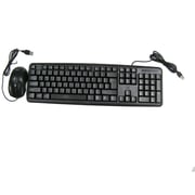 Kodak Wired Keyboard & Mouse Combo Black Kodak Wired Keyboard & Mouse Combo Black
