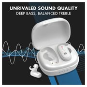 Promate True Wireless Deep Bass In-Ear Stereo Earpods White Promate True Wireless Deep Bass In-Ear Stereo Earpods White