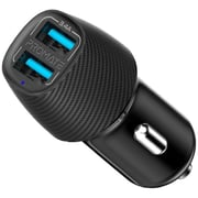 Promate Dual USB Car Charger Black Promate Dual USB Car Charger Black