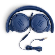 JBL TUNE 500 On-Ear Wired Headphone Blue JBL TUNE 500 On-Ear Wired Headphone Blue