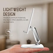 Promate Adustable Multi Angle Desk Stand White Promate Adustable Multi Angle Desk Stand White