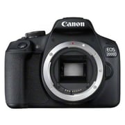Canon EOS 2000D DSLR Camera Black With 18-55mm IS II Lens Kit Canon EOS 2000D DSLR Camera Black With 18-55mm IS II Lens Kit