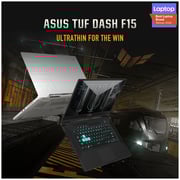 Asus TUF Dash F15 FX516PE-HN023T Gaming Laptop - Core i7 3.3GHz 16GB 1TB 4GB Win10 15.6inch FHD Eclipse Grey NVIDIA GeForce RTX 3050 Ti Asus TUF Dash F15 FX516PE-HN023T Gaming Laptop - Core i7 3.3GHz 16GB 1TB 4GB Win10 15.6inch FHD Eclipse Grey NVIDIA GeForce RTX 3050 Ti