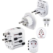 Hama World Pro Plus USB Travel Adapter 128225 Hama World Pro Plus USB Travel Adapter 128225