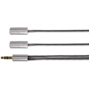 Hama Alu Line Dual 3.5mm Splitter 0.1m Silver Hama Alu Line Dual 3.5mm Splitter 0.1m Silver