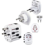 Hama World Pro Plus USB Travel Adapter 128225 Hama World Pro Plus USB Travel Adapter 128225