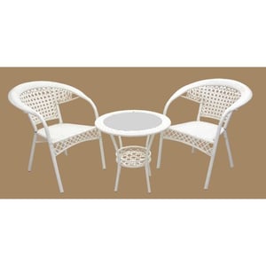 Galaxy Design Dinning Set (2 Chair & 1 Table) White Colour Model - Gd-mhrc171+2.
Galaxy Design Dinning Set (2 Chair & 1 Table) White Colour Model - Gd-mhrc171+2.
