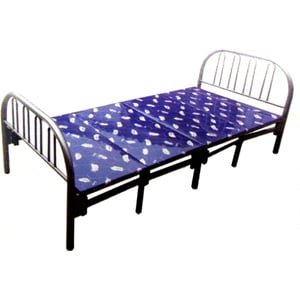 Galaxy Design Folding Bed, Wooden & Steel Color Blue Single Size L x W x H 190 x 90 x 70 cm Model - GDF-111BL.
Galaxy Design Folding Bed, Wooden & Steel Color Blue Single Size L x W x H 190 x 90 x 70 cm Model - GDF-111BL.