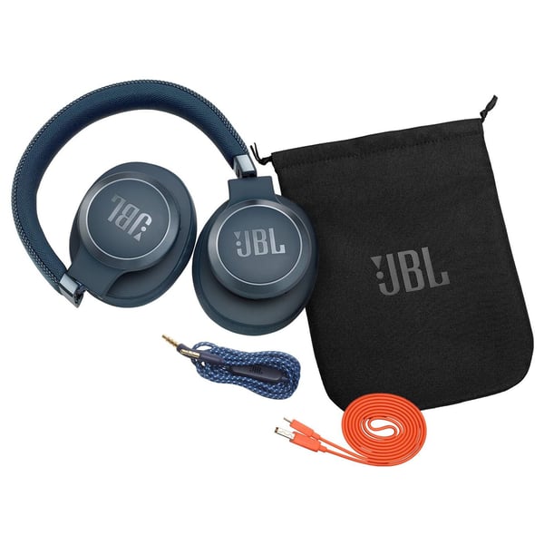 JBL LIVE 650BTNC Wireless Over-Ear Noise-Cancelling Headphone Blue JBL LIVE 650BTNC Wireless Over-Ear Noise-Cancelling Headphone Blue