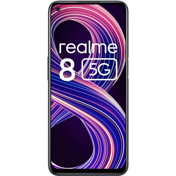 Realme 8 128GB Supersonic Black 5G Dual Sim Smartphone Realme 8 128GB Supersonic Black 5G Dual Sim Smartphone