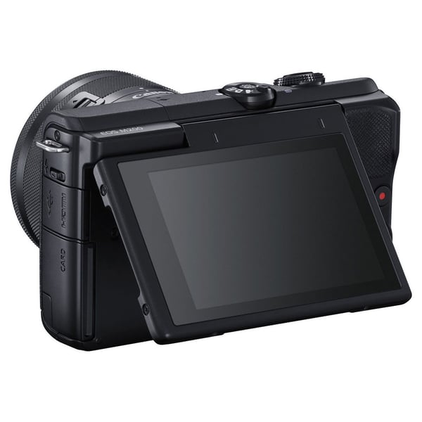 Canon EOS M200 Mirrorless Digital Camera With M 15-45mm Lens Black Canon EOS M200 Mirrorless Digital Camera With M 15-45mm Lens Black
