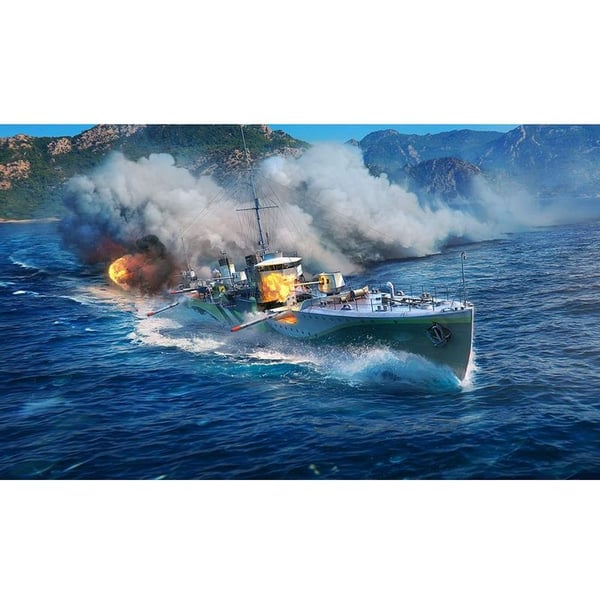 PS4 World of Warships Legends Firepower Deluxe Edition Game PS4 World of Warships Legends Firepower Deluxe Edition Game