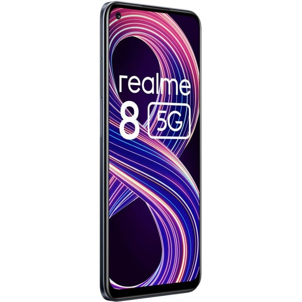 Realme 8 128GB Supersonic Black 5G Dual Sim Smartphone Realme 8 128GB Supersonic Black 5G Dual Sim Smartphone