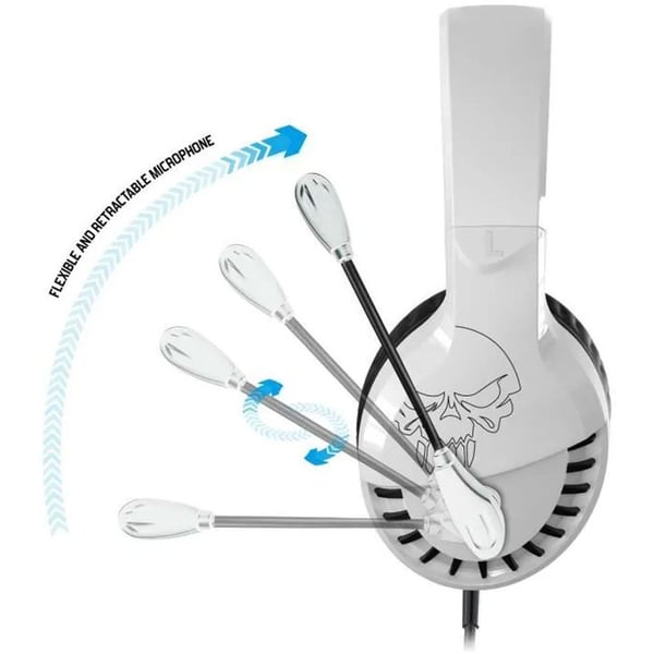 Spirit of Gamer HP567 Wired Over Ear Gaming Headset White Spirit of Gamer HP567 Wired Over Ear Gaming Headset White