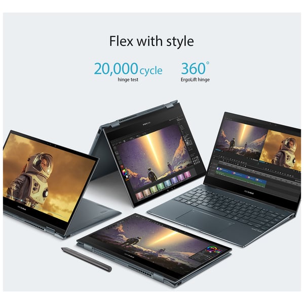 Buy Asus Zenbook Flip Oled Ux Ea Oled W In Laptop Core I