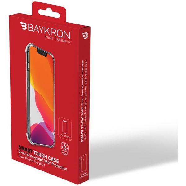 Baykron Tough Case Clear For iPhone 13 Pro Baykron Tough Case Clear For iPhone 13 Pro