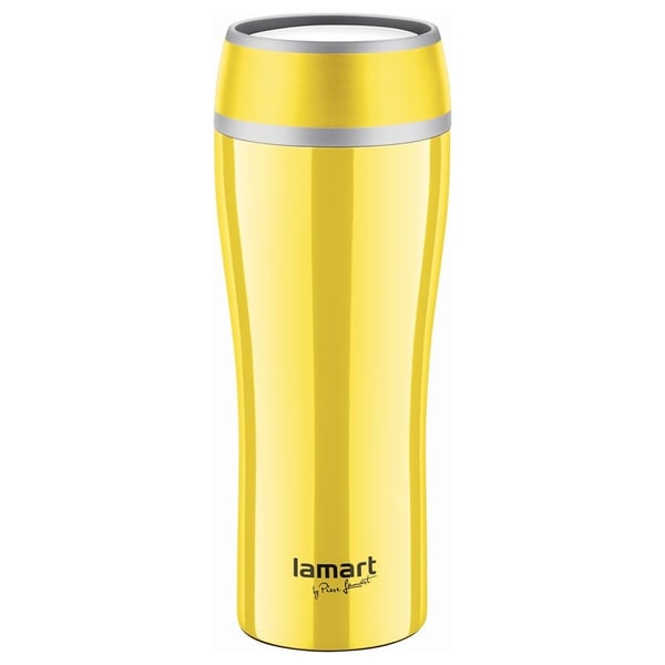 Lamart Thermo Vacuum Flask 400ml Yellow Lamart Thermo Vacuum Flask 400ml Yellow