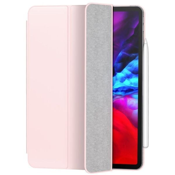 Baseus Simplism Magnetic Leather Case Ipad Pro 11inch Pink Baseus Simplism Magnetic Leather Case Ipad Pro 11inch Pink