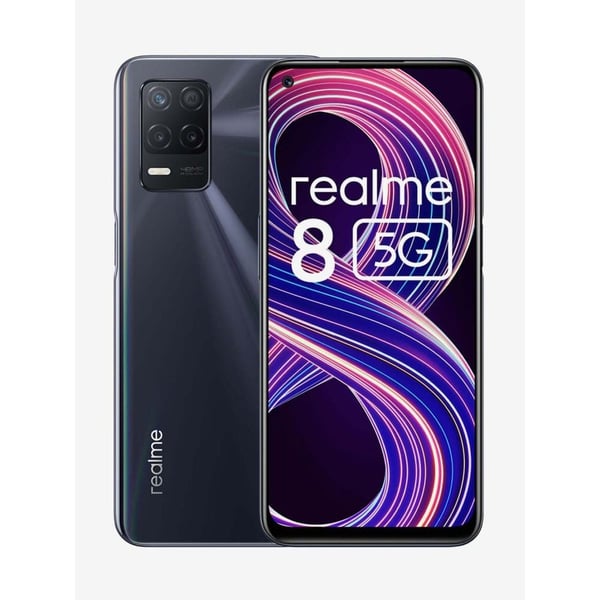 Realme 8 128GB Supersonic Black 5G Dual Sim Smartphone Realme 8 128GB Supersonic Black 5G Dual Sim Smartphone
