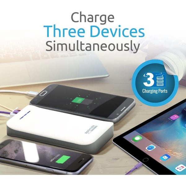 Promate Power Bank 20800mAh White Provolta-21 Promate Power Bank 20800mAh White Provolta-21