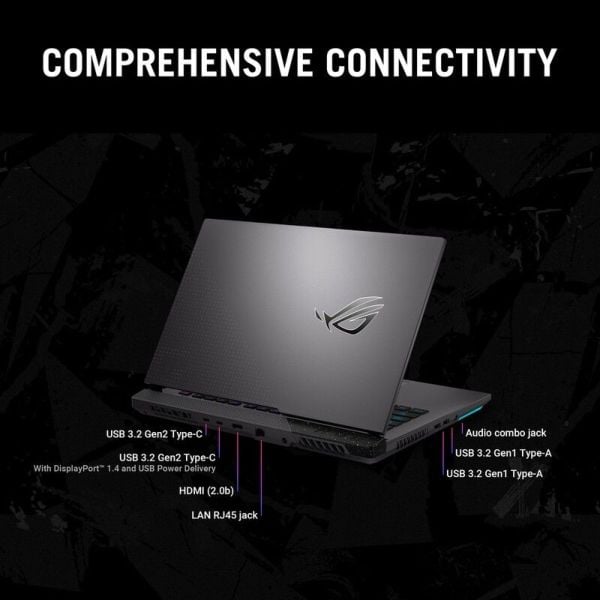 Asus ROG Strix G17 G713RM-KH076W Gaming Laptop - Ryzen 7 3.2GHz 16GB 1TB 6GB Win11 17.3inch FHD Volt Green NVIDIA GeForce RTX 3060 English/Arabic Keyboard Asus ROG Strix G17 G713RM-KH076W Gaming Laptop - Ryzen 7 3.2GHz 16GB 1TB 6GB Win11 17.3inch FHD Volt Green NVIDIA GeForce RTX 3060 English/Arabic Keyboard