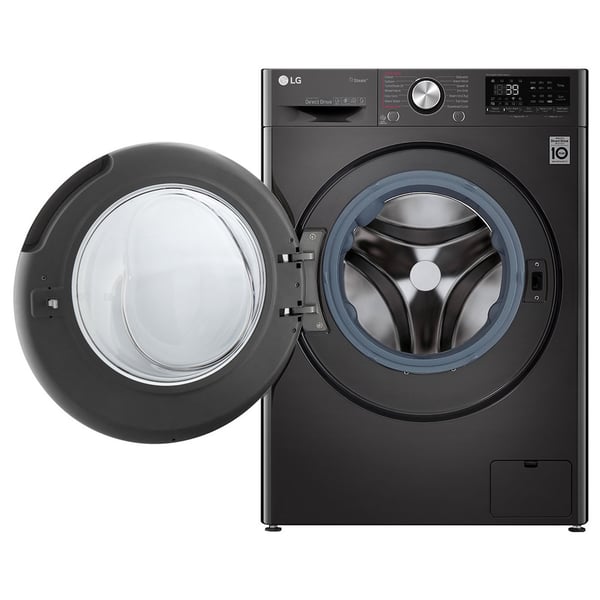 LG Front Load Washer & Dryer 10/7kg F4V9RCP2E, Bigger Capacity, AI DD, ThinQ LG Front Load Washer & Dryer 10/7kg F4V9RCP2E, Bigger Capacity, AI DD, ThinQ