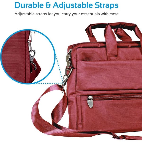 Promate Messenger Bag Red 15.6 inch Laptop Promate Messenger Bag Red 15.6 inch Laptop