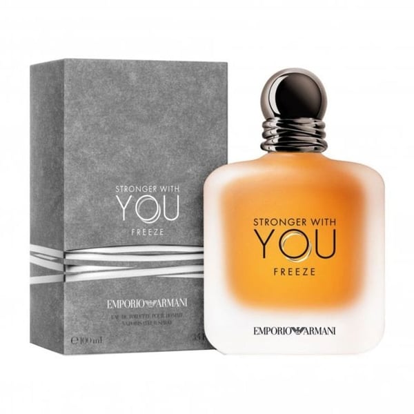 Emporio Armani Stronger With You Freeze Eau De Toilette For Men 100ml Emporio Armani Stronger With You Freeze Eau De Toilette For Men 100ml