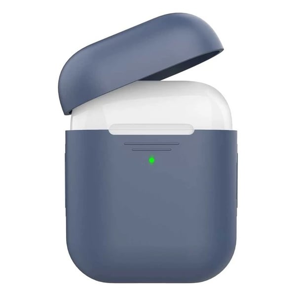 Promate Ultra Slim Silicon Case For Apple Airpods Navy Blue Promate Ultra Slim Silicon Case For Apple Airpods Navy Blue