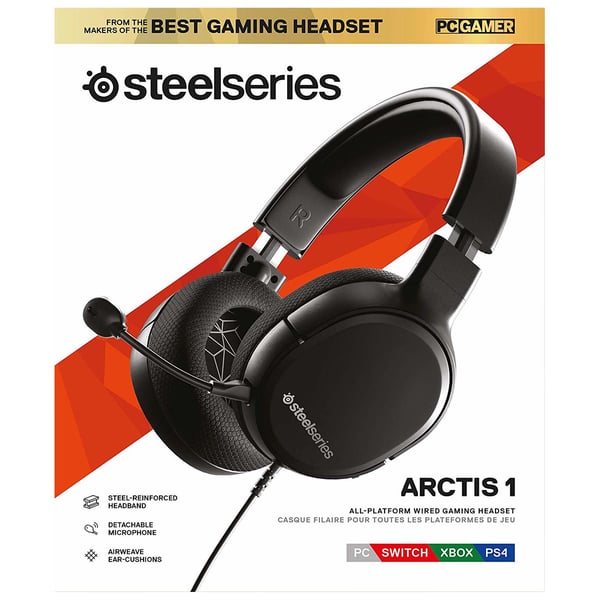 Steelseries 61427 Arctis 1 Wired Gaming Headset Black Steelseries 61427 Arctis 1 Wired Gaming Headset Black