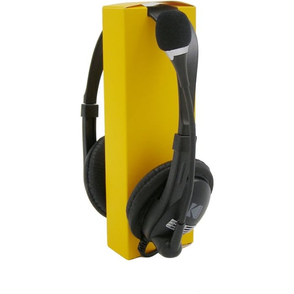 Kodak WHWM-5709 Dual Aux Wired Over Ear Headset Black Kodak WHWM-5709 Dual Aux Wired Over Ear Headset Black