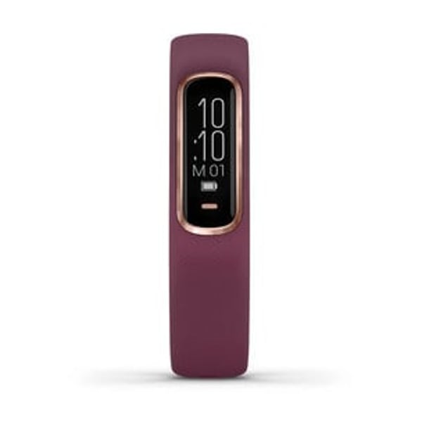 Garmin Vivosmart 4 Rose Gold With Berry Band - Small/Medium Garmin Vivosmart 4 Rose Gold With Berry Band - Small/Medium