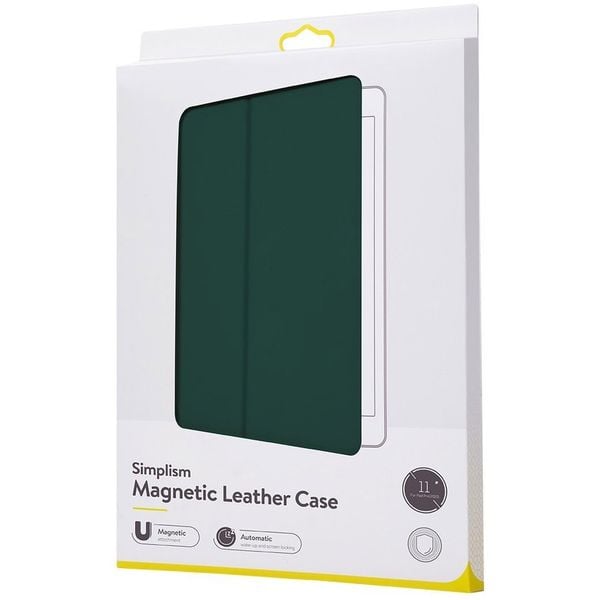 Baseus Simplism Magnetic Leather Case Ipad Pro 11inch Green Baseus Simplism Magnetic Leather Case Ipad Pro 11inch Green