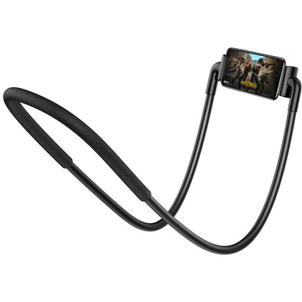 Baseus Neck Mounted Lazy Bracket Black Baseus Neck Mounted Lazy Bracket Black