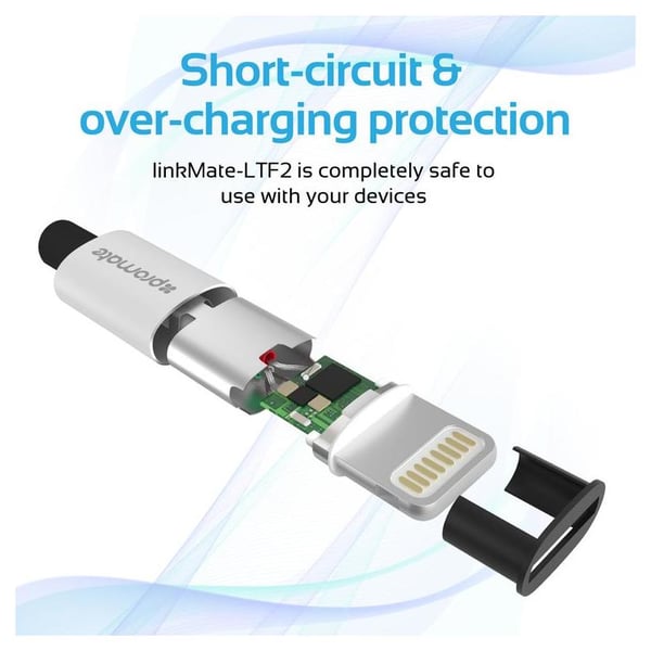 Promate Lightning Cable 2m Silver Promate Lightning Cable 2m Silver